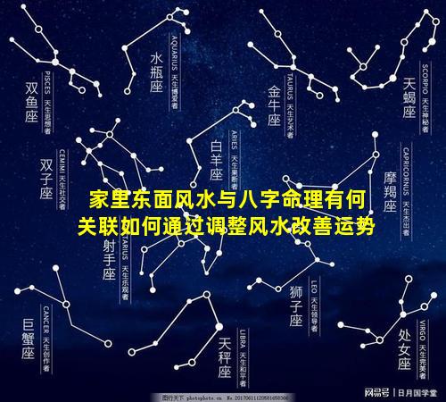 家里东面风水与八字命理有何关联如何通过调整风水改善运势