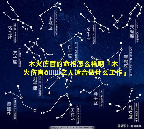 木火伤官的命格怎么样啊「木火伤官🍀之人适合做什么工作」