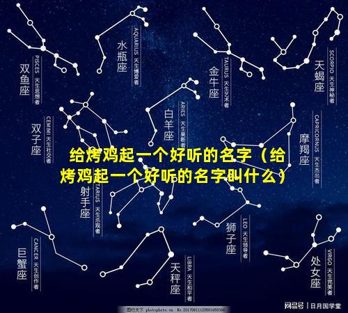 给烤鸡起一个好听的名字（给烤鸡起一个好听的名字叫什么）