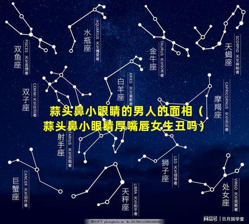 蒜头鼻小眼睛的男人的面相（蒜头鼻小眼睛厚嘴唇女生丑吗）