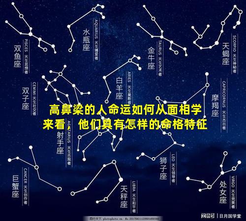 高鼻梁的人命运如何从面相学来看，他们具有怎样的命格特征